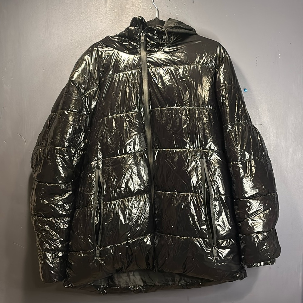 Perry Ellis Portfolio Black Puffer Coat